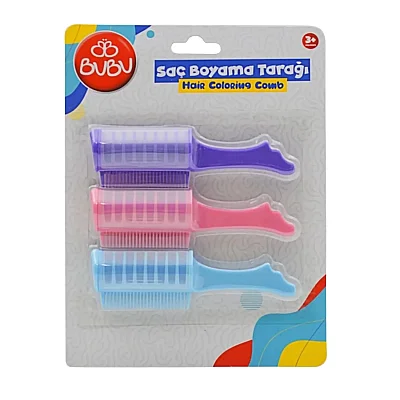 Bu-Bu Saç Boyama Tarağı 3lü