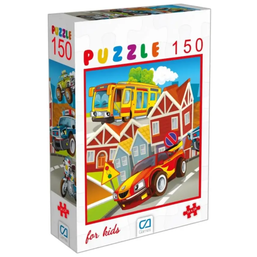 Ca Games Arabalar Puzzle 150 Parça - 1