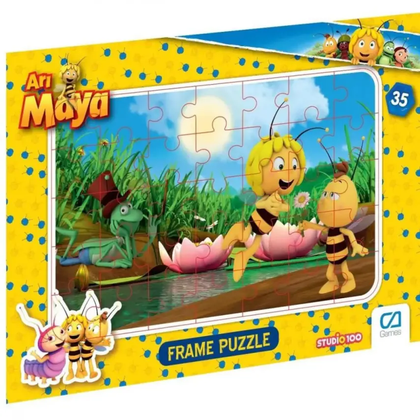 Ca Games Arı Maya Frame Puzzle 35 Parça - 1
