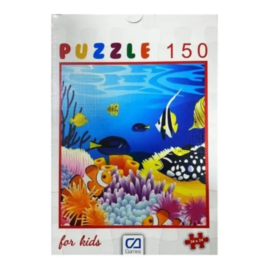 Ca Games Balıklar Puzzle 150 Parça - 1