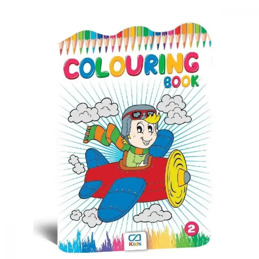 Ca Games Boyama Kitabı 16 Yaprak - 2