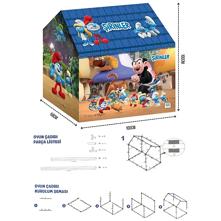 Ca Games Çadır Şirinler - 4
