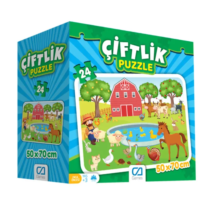 Ca Games Çiftlik Yer Puzzle - 1