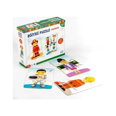 Ca Games Eğitici Puzzle - Meslekler (1)