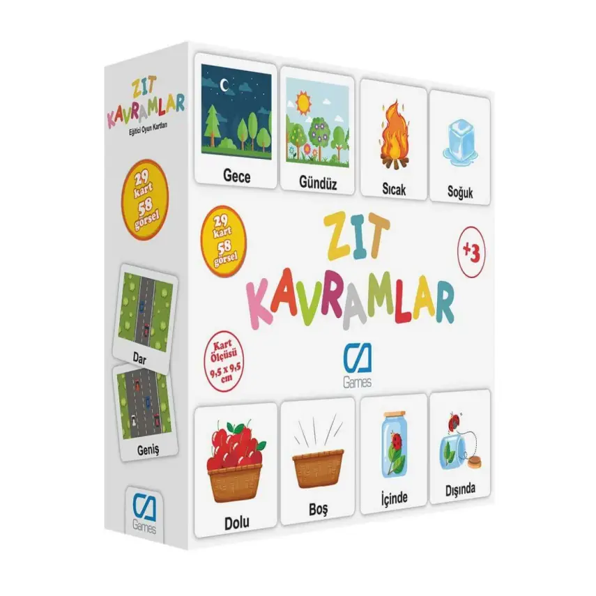 Ca Games Eğitici-Zıt Kavramlar - 1