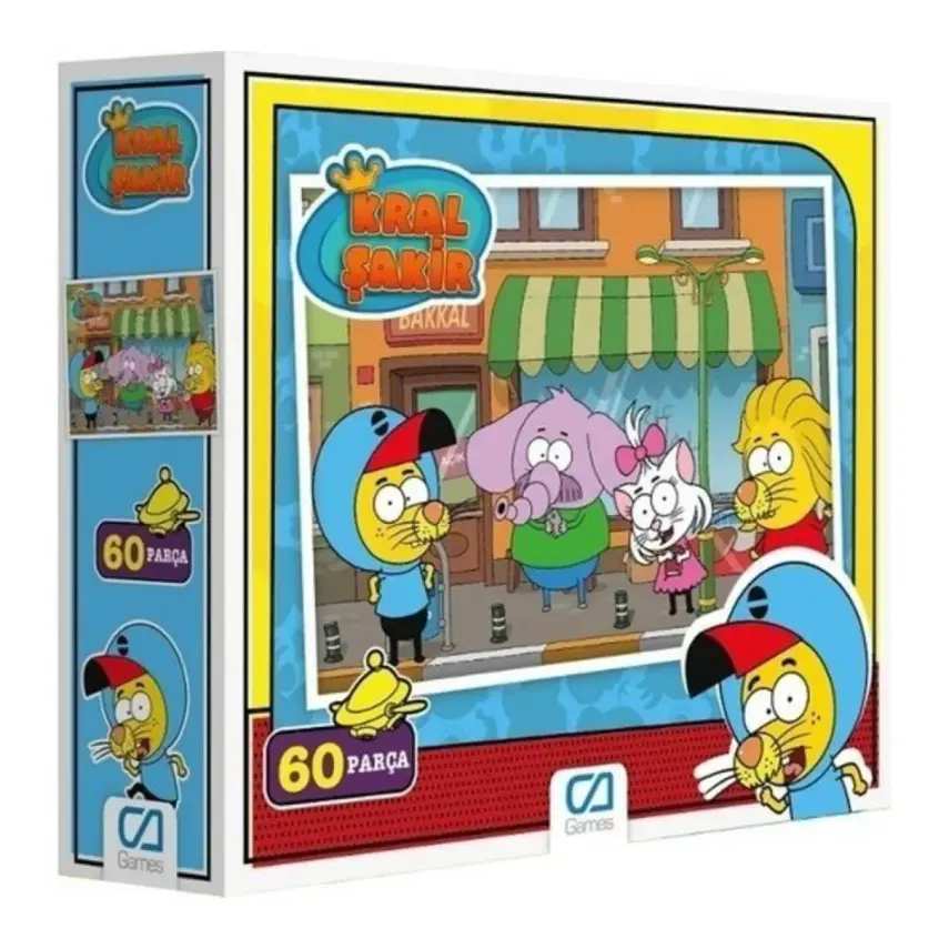 Ca Games Kral Şakir Puzzle 60 Parça - 2