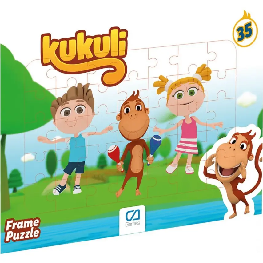 Ca Games Kukuli Frame Puzzle 35 - 1 - 1