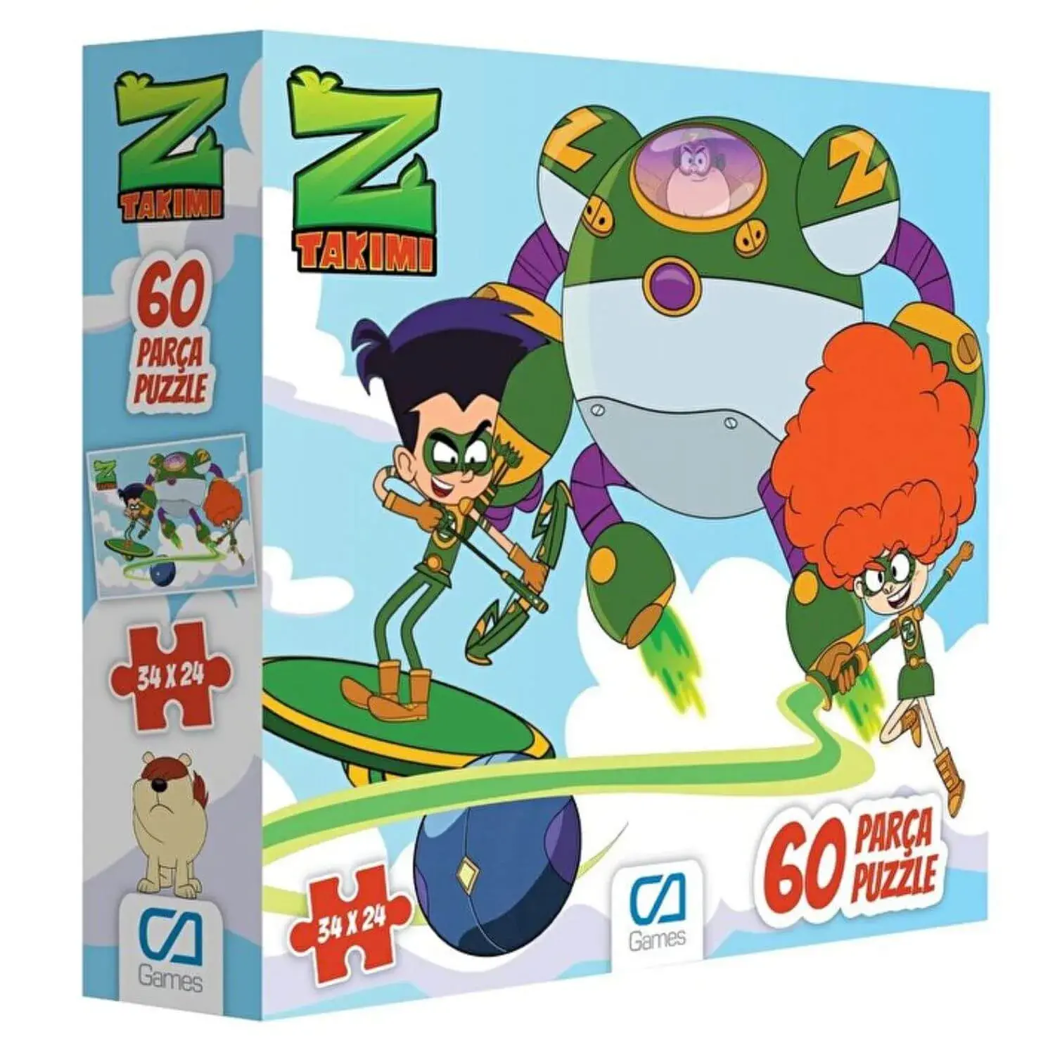 Ca Games Z Takımı Puzzle 60 Parça | Satın Al