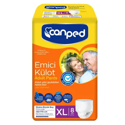 Canped Emici Külot 8li XL Beden