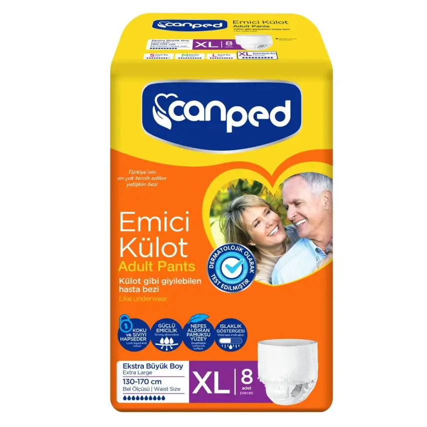 Canped Emici Külot 8li XL Beden - 1