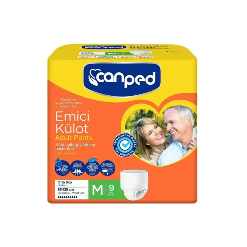 Canped Emici Külot 9lu M Beden - 1