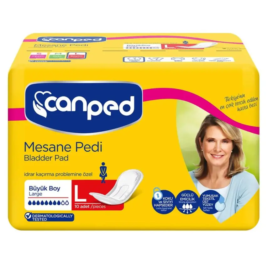 Canped Mesane Pedi 10lu L Beden - 4