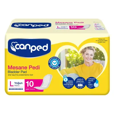 Canped Mesane Pedi 10lu L Beden 