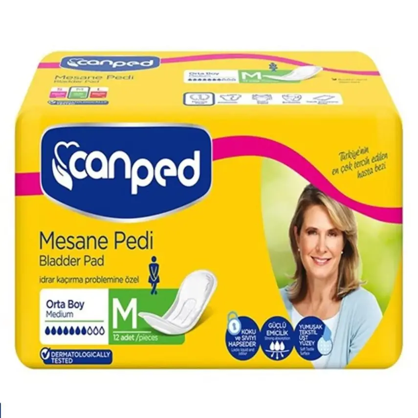 Canped Mesane Pedi 10lu M Beden - 1