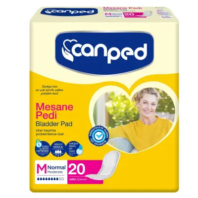 Canped Ultra Mesane Pedi Avantaj Paket 20li M Beden 