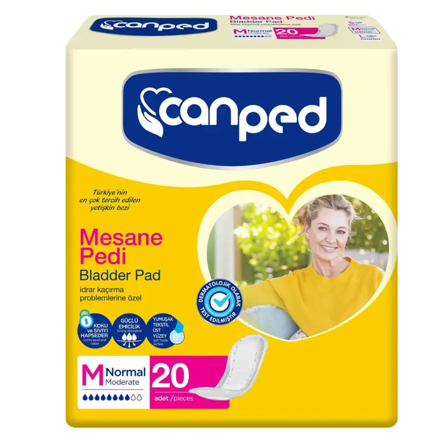 Canped Ultra Mesane Pedi Avantaj Paket 20li M Beden - 1