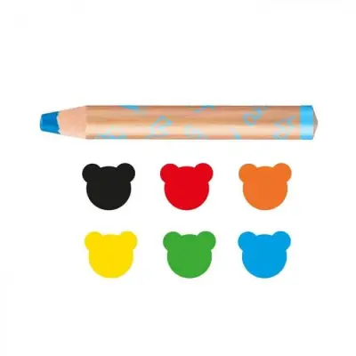 Carioca Baby Jumbo Ahşap Gövdeli Boya Kalemi 6lı (1)