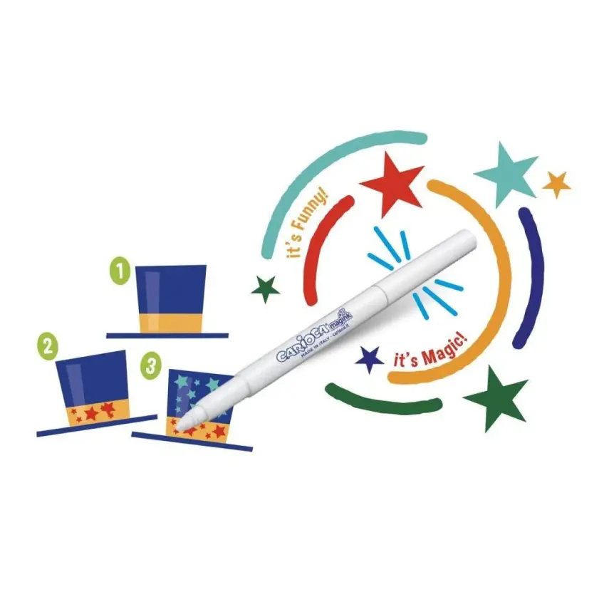Carioca Renk Değiştiren Sihirli Keçeli Boya Kalemi 10lu - 2