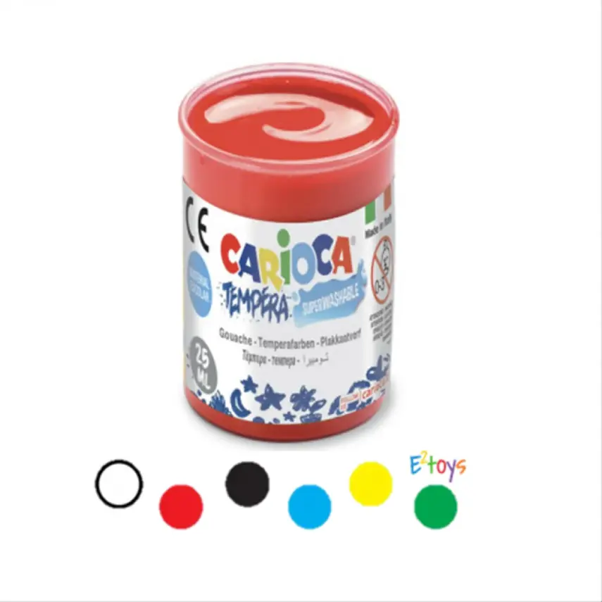 Carioca Tempera Suluboya Süper Yıkanabilir 6'lı - 2