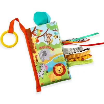 Carnival Baby&Kids Kuyruklu Hışırtılı Bebek Aktivite Kitabı (1)