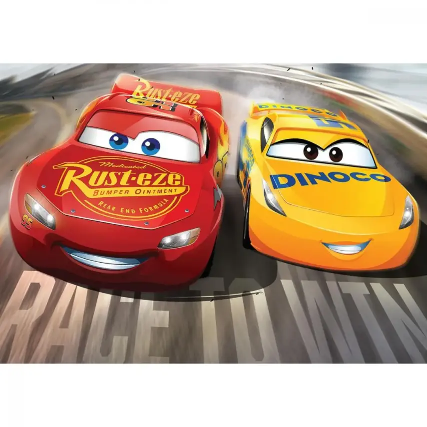 Cars Puzzle 100 Parça - 1