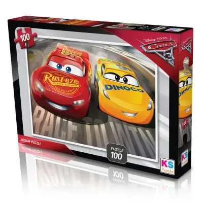 Cars Puzzle 100 Parça (1)