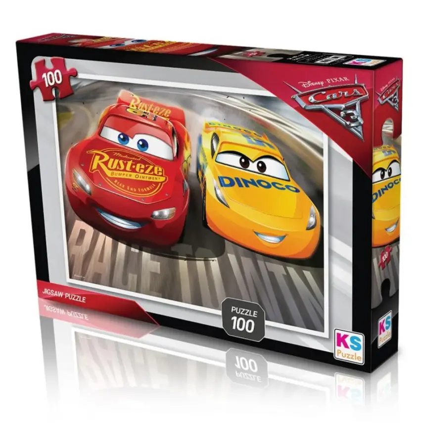 Cars Puzzle 100 Parça - 2