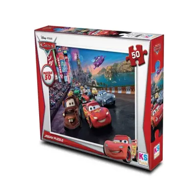 Cars Puzzle 50 Parça - 2