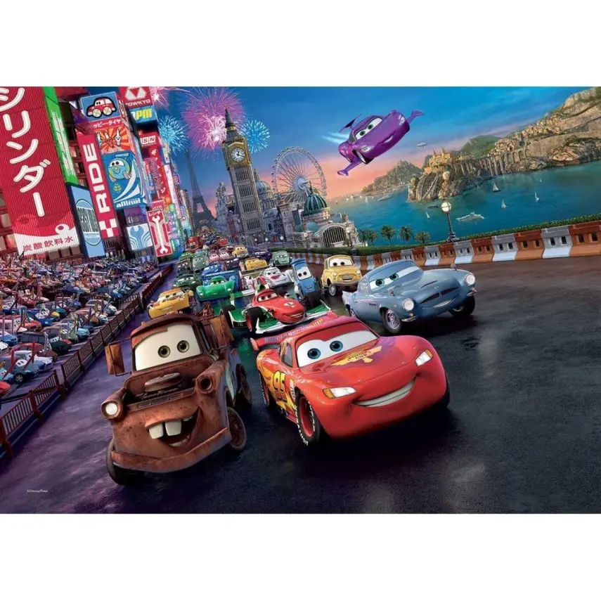 Cars Puzzle 50 Parça - 1