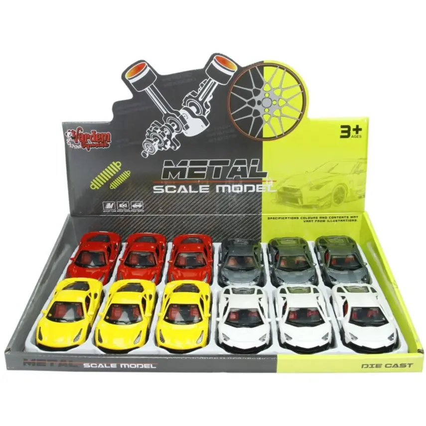 Çekbırak Spor Araba 1:36 Metal - 1