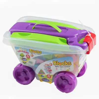 Çekmeli Arabalı Lego Tren 64 Parça (1)