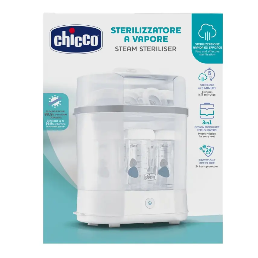 Chicco 3 in 1 Buharlı Sterilizatör - 4