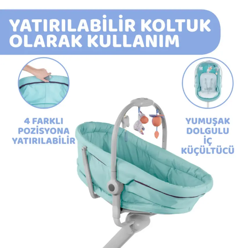 Chicco Baby Hug 4 in 1 Ana Kucağı Aquarelle - 10