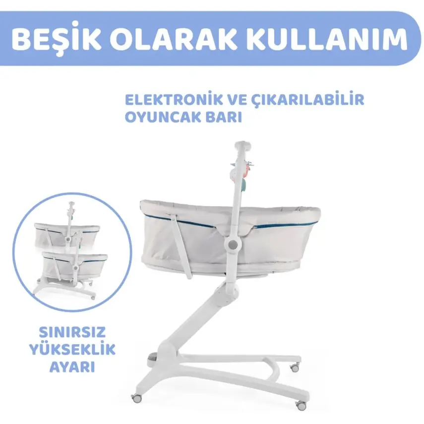 Chicco Baby Hug 4 in 1 Ana Kucağı Glacial - 2