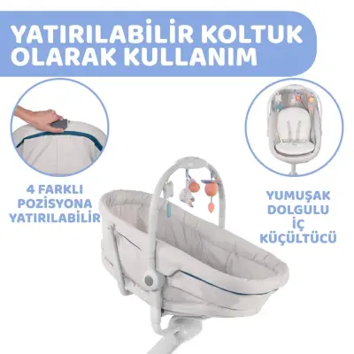 Chicco Baby Hug 4 in 1 Ana Kucağı Glacial - 8