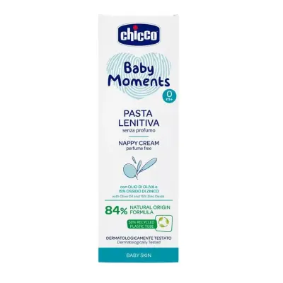 Chicco Baby Moments Doğal Bebek Pişik Kremi 100 ml - 3