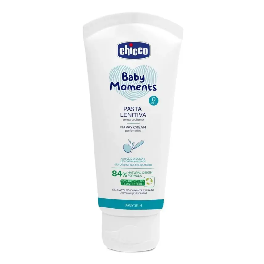 Chicco Baby Moments Doğal Bebek Pişik Kremi 100 ml - 2