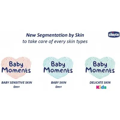 Chicco Baby Moments Doğal Göz Yakmayan Bebek Saç ve Vücut Şampuanı 750 ml x 3 - 8