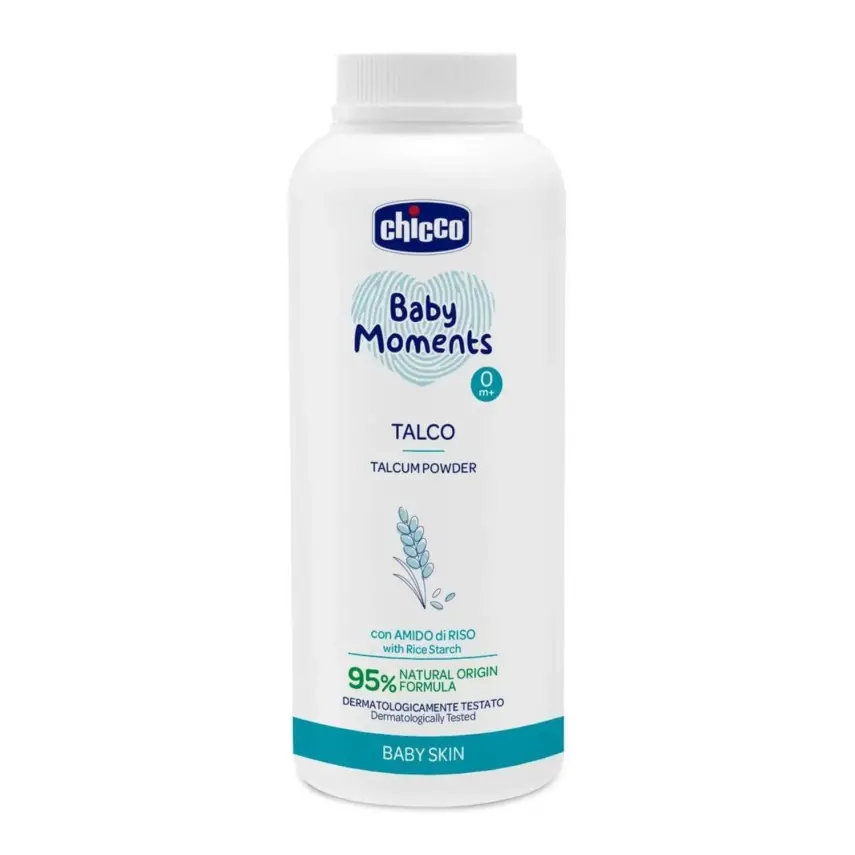 Chicco Baby Moments Doğal Talk Bebek Pudrası 150 gr - 2