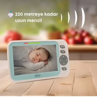 Chicco Baby Monitor Evolution Gece Görüşlü Çift Yönlü Bebek Kamerası 5 İnç - 4
