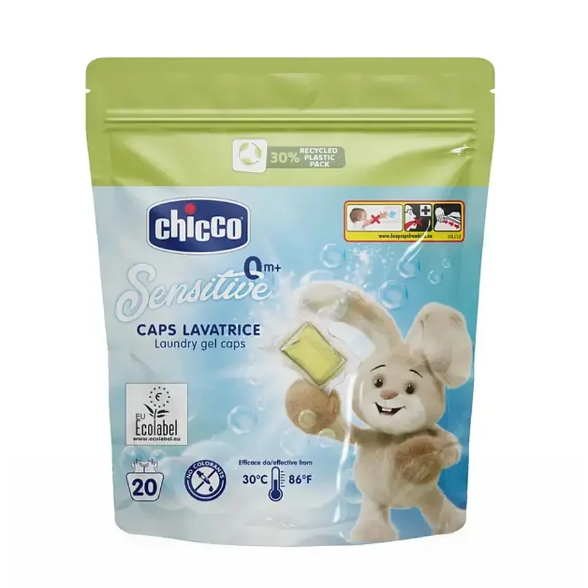 Chicco Bebek Çamaşır Yıkama Jel Kapsülleri 20 Adet - 1