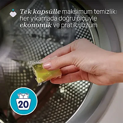 Chicco Bebek Çamaşır Yıkama Jel Kapsülleri 20 Adet - 6