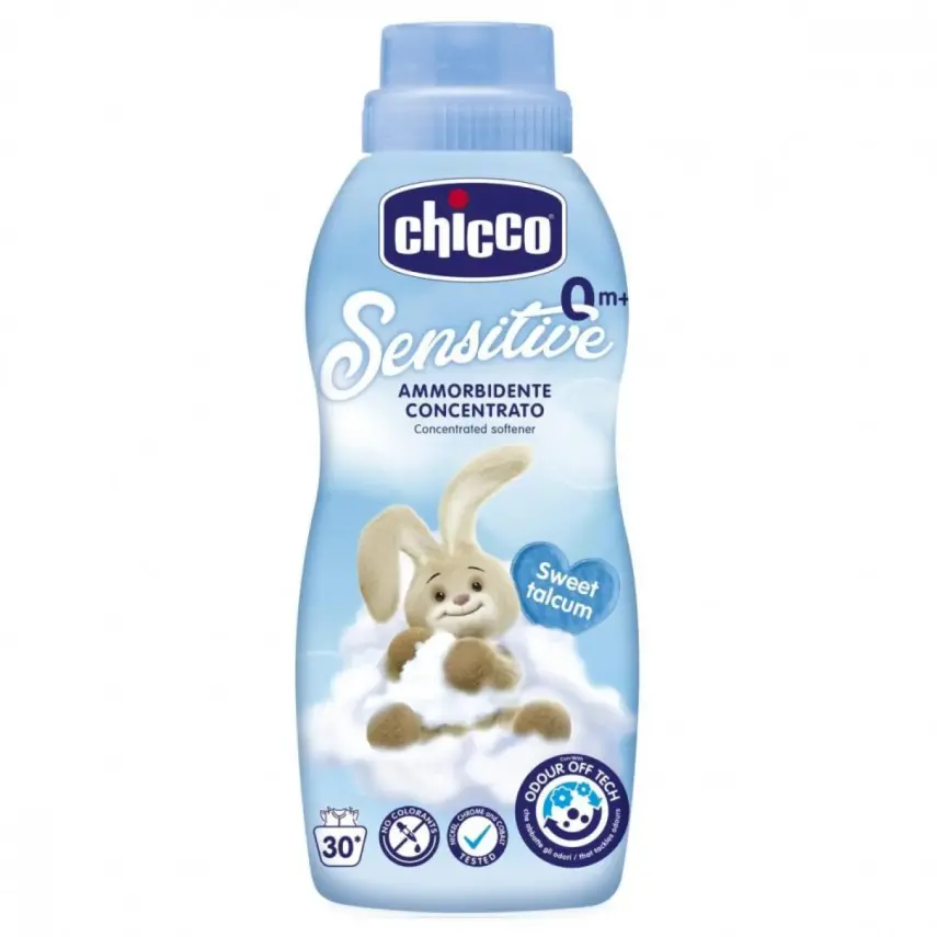 Chicco Bebek Çamaşır Yumuşatıcı Pudra Kokulu 750 ml - 1