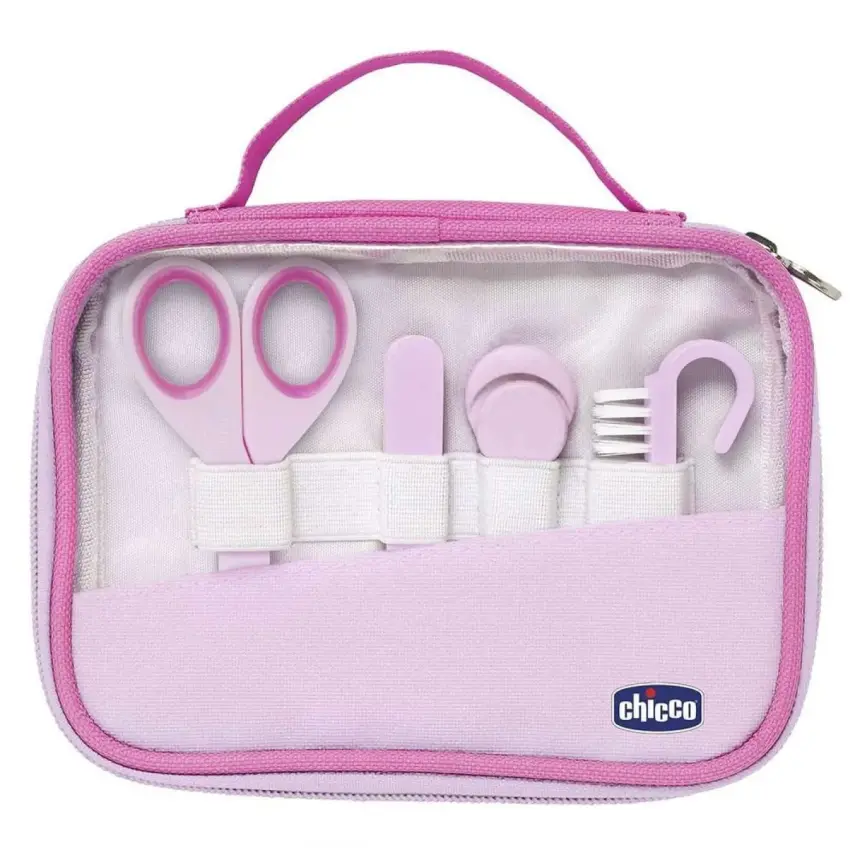 Chicco Bebek Tırnak Bakım Seti Pembe - 1