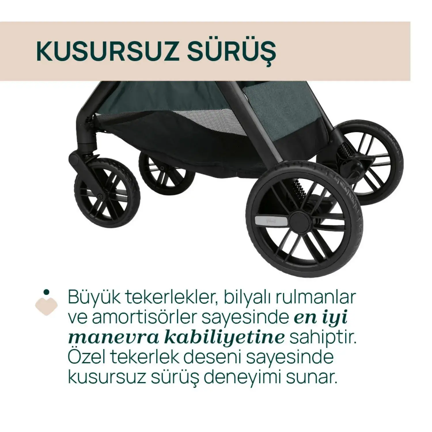 Chicco Bellagio 2.0 Bebek Arabası Fir Tree