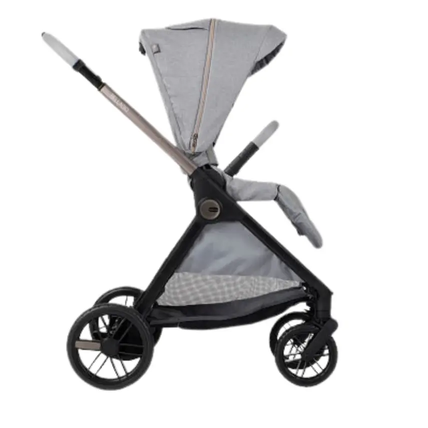 Chicco Bellagio Çift Yönlü Tek Elle Katlanır Kompakt Kabin Bebek Arabası Lunar Rock - 3