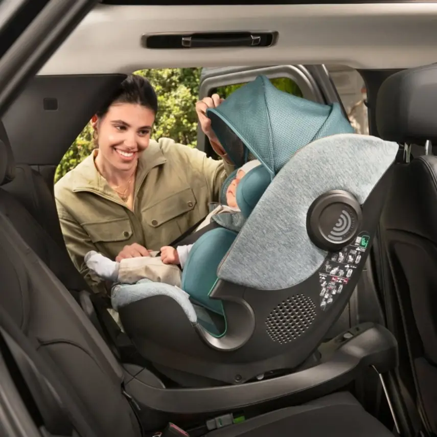 Chicco Bi-Seat Air Bazalı Oto Koltuğu 0-36 Kg Graphite - 11