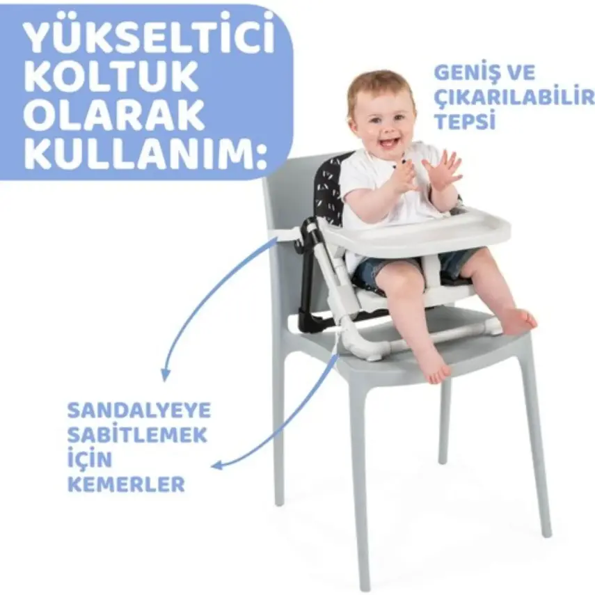 Chicco Chairy Portatif Mama Sandalyesi Sweetdog - 12