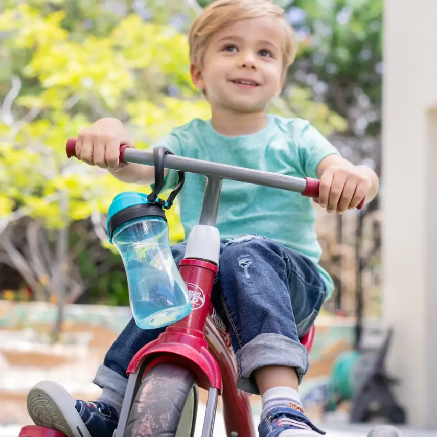 Chicco Çocuk Damlatmaz Su Matarası Mavi  - 2