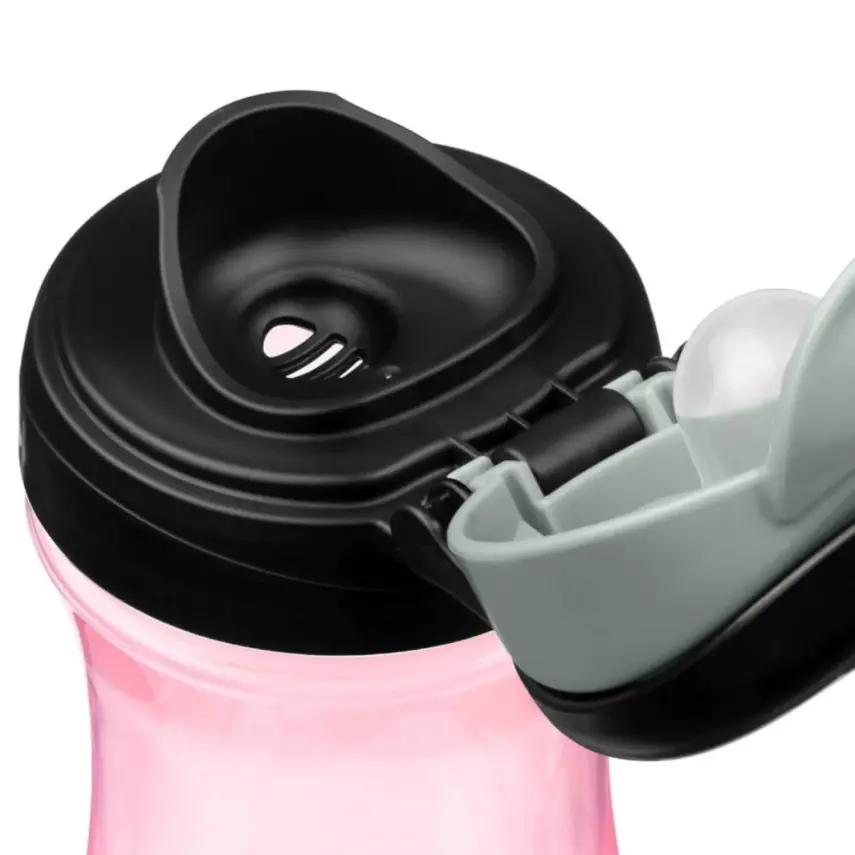 Chicco Çocuk Damlatmaz Su Matarası Pembe  - 2